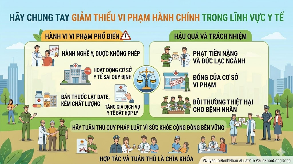 Vi phạm hành chính trong lĩnh vực y tế
